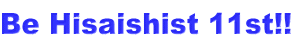 Be Hisaishist 11st!! 